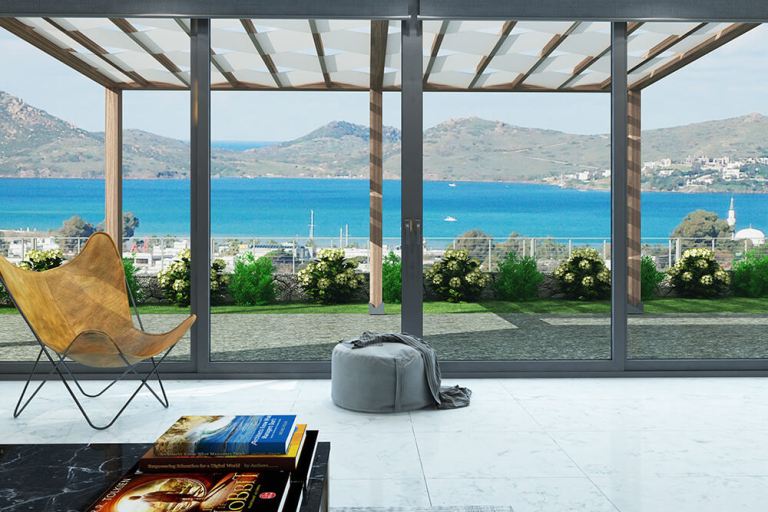 01 Sea view villa for sale in Bodrum Yalikavak 2192