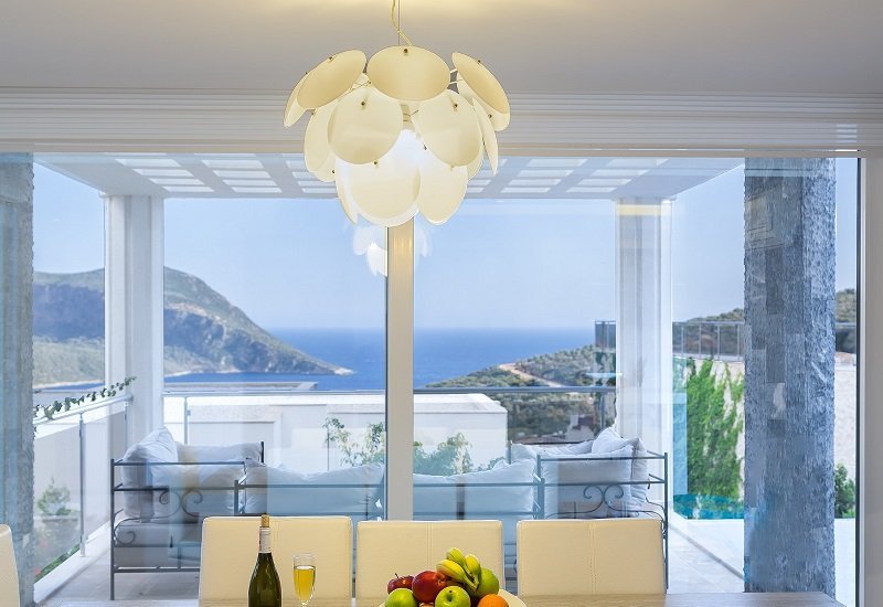 06 Modern sea view villa for sale Kalkan 4067