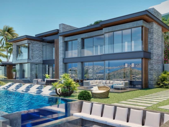 01 Luxury Mansion for sale with sea view Bodrum Yalikavak 2210
