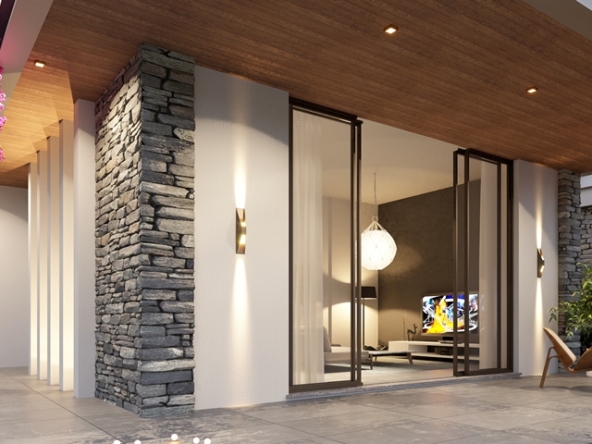 01 Single level modern villas for sale Bodrum Kadikalesi 2230