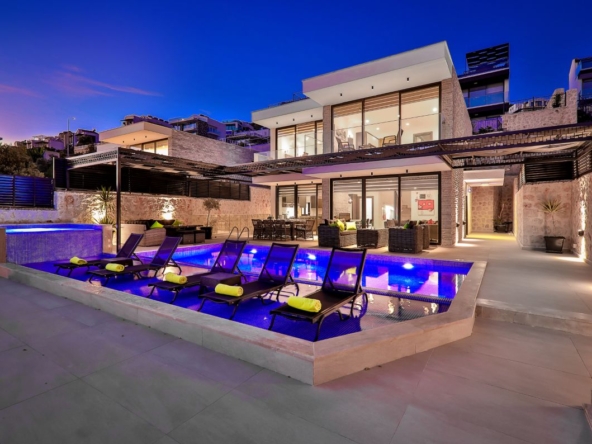 01 Luxury style Kalkan villa for sale 4078