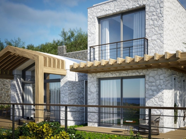 01 Luxury villas for sale Bodrum Gumusluk 2257