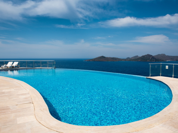 01 Semi detached luxury villa for sale Yalikavak 2252
