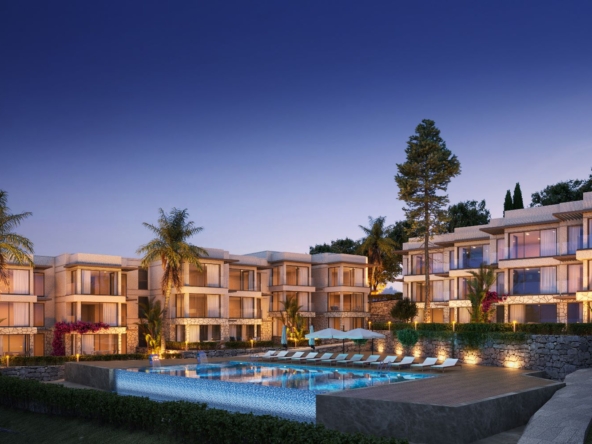 01 Luxury sea view apartments for sale Bodrum Yalikavak 2262