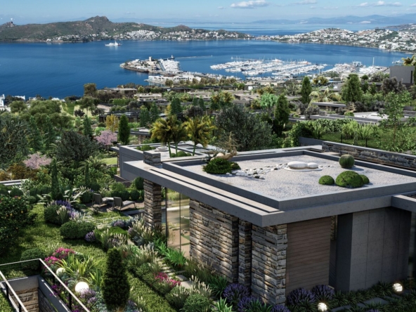 01 Luxury sea view villas for sale Bodrum Yalikavak 2264