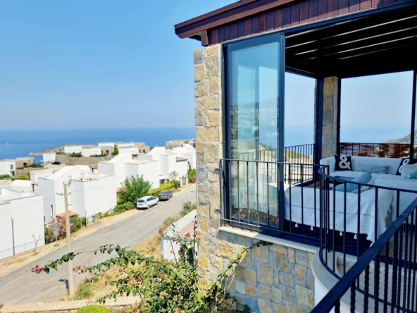 01 Bodrum Yalikavak sea view apartment for sale 2312